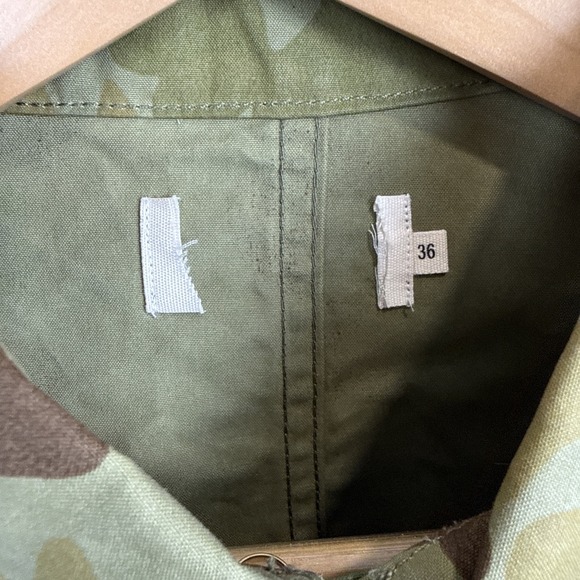 Taylor‎ Stitch The Ojai Jacket Arid Camo Dry Wax Men's Small 36 NEW - Picture 2 of 8